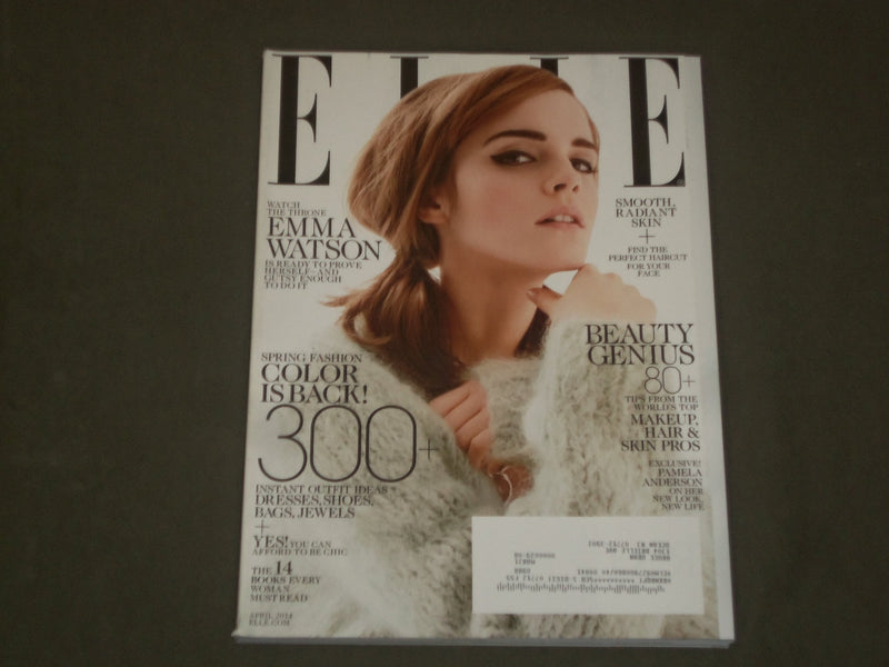 2014 APRIL ELLE MAGAZINE - EMMA WATSON COVER - B 1789