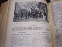 1905-1906 L'ILLUSTRATION THEATRALE BOUND VOLUME - WONDERFUL ILLUS. - KD 78