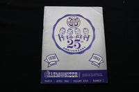 1963 MARCH-APRIL THE HARMONIZER MAGAZINE - 25TH ANNIVERSARY COVER - SP 4926H
