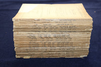 1922-1924 AMERICAN MATHEMATICAL SOCIETY BULLETIN - LOT OF 24 - O 3389