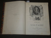 1867 ROMANS DE VOLTAIRE VOLUME - NICE ILLUSTRATIONS - KD 26