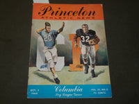 1964 OCTOBER 3 PRINCETON VS. COLUMBIA FOOTBALL PROGRAM- CHARLES GOGOLAK - J 3594