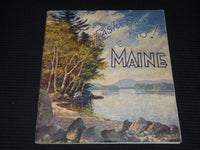 1932 EASTWARD HO! TO MAINE VIEW BOOK BY MAINE DEVELOPMENT COMMISSION - J 7913