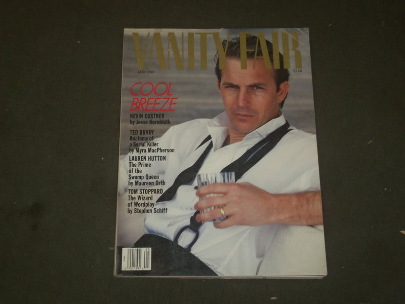 1989 MAY VANITY FAIR MAGAZINE - KEVIN COSTNER - B 2493