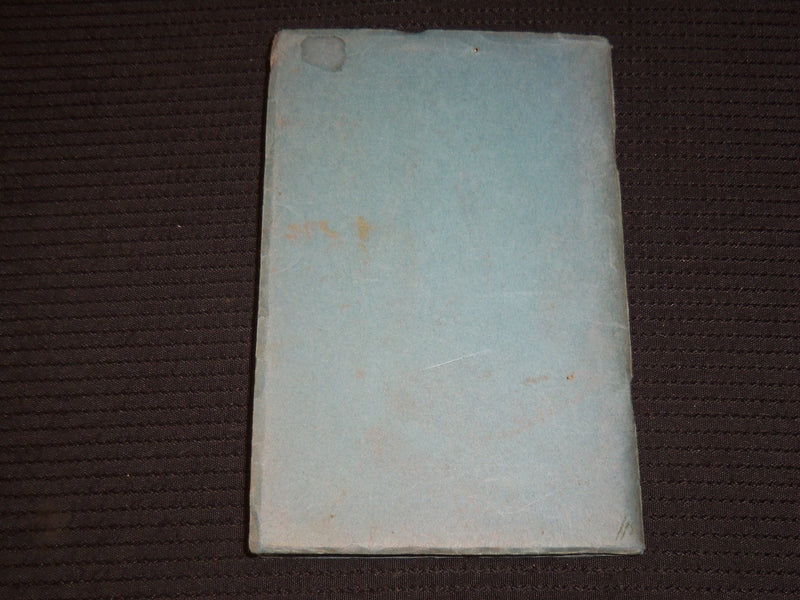 1935 AUGUST OLD WEDGWOOD SOFTCOVER BOOK - WEDGWOOD CLUB - K 649