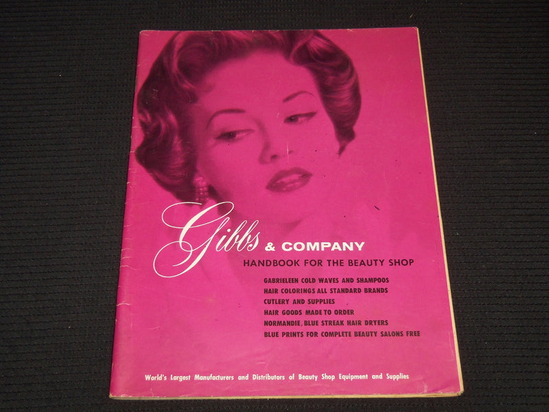 1965 GIBBS & COMPANY BEAUTY SHOP CATALOG - SOFTCOVER - J 7589