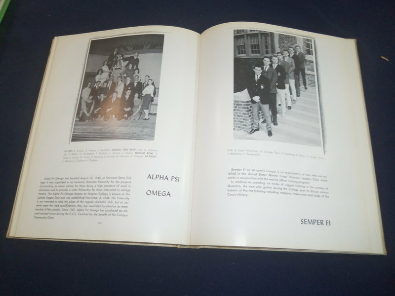 1963 CONTRAST WAGNER COLLEGE YEARBOOK - STATEN ISLAND, NEW YORK - YB 2397
