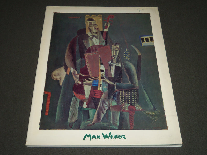 1968 MAX WEBER EXHIBITION IN THE WEST SOFTCOVER BOOK - NICE PRINTS - J 2271