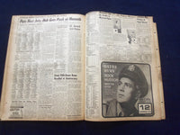 1965 NOV 13 BOSTON RECORD AMERICAN NEWSPAPER-200 PRISON CONVICTS STRIKE -NP 6310