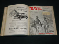 1953 JANUARY-DECEMBER TRAVEL MAGAZINE BOUND VOLUME - GREAT COVERS - KD 5997