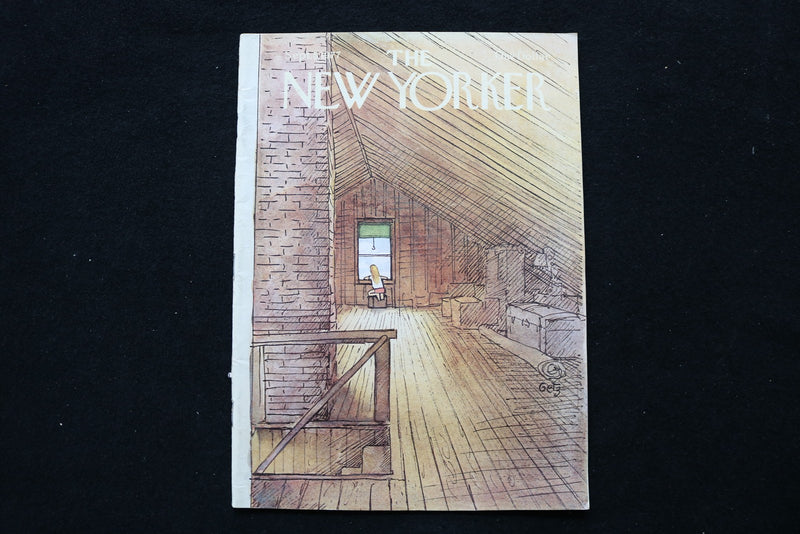 1977 SEPTEMBER 5 NEW YORKER MAGAZINE - GREAT ILLUSTRATED COVER - NY 2935