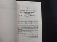 1992 TOUGH CHOICES SOFTCOVER BOOK SIGNED BY DAVID SAPERSTEIN - KD 9301