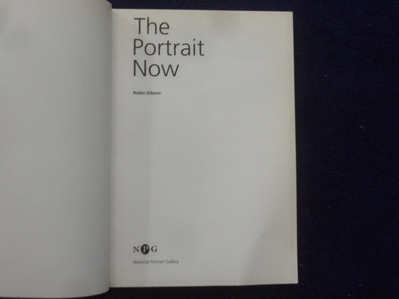 1993 THE PORTRAIT NOW SOFTCOVER BOOK BY ROBIN GIBSON - KD 8708