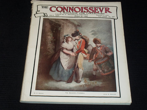 1925 JULY THE CONNOISSEUR MAGAZINE - THE SOLDIER'S FAREWELL FRONT COVER - E 5504