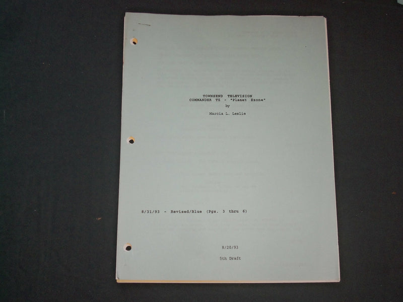 1993 TOWNSEND TELEVISION - TELEVISION SCRIPTS - LOT OF 7 - O 3097