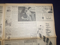 1944 JULY 10 NEW YORK TIMES-BRITISH CAPTURE CAEN, AMERICANS WIN LA HAYE- NP 6588
