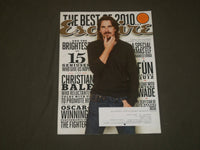 2010 DECEMBER ESQUIRE MAGAZINE - CHRISTIAN BALE COVER - B 1965