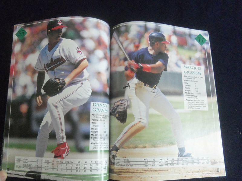 1997 CLEVELAND INDIANS YEARBOOK - ST 7109