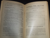 1914-1929 CALIFORNIA FISH AND GAME MAGAZINE BOUND VOLUME LOT OF 14 - KD 1A