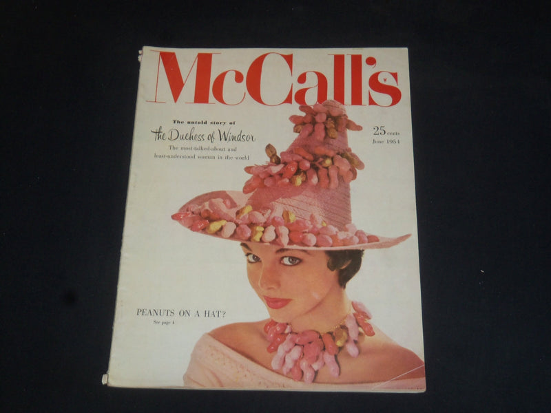 1954 JUNE MCCALL'S MAGAZINE - NICE COVER, STORIES & ADS - SP 6885