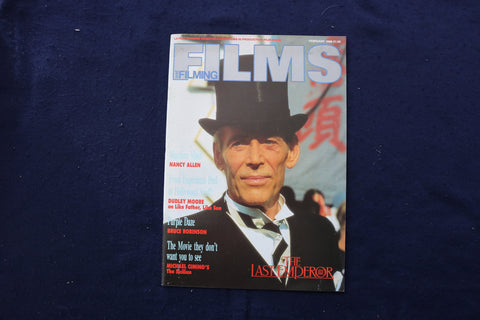 1988 FEBRUARY FILMS AND FILMING MAGAZINE - PETER O'TOOLE COVER - E 18024