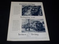 1955 JANUARY 29 ILLUSTRATED LONDON NEWS MAGAZINE NICE COVERS & ADS - E 4284