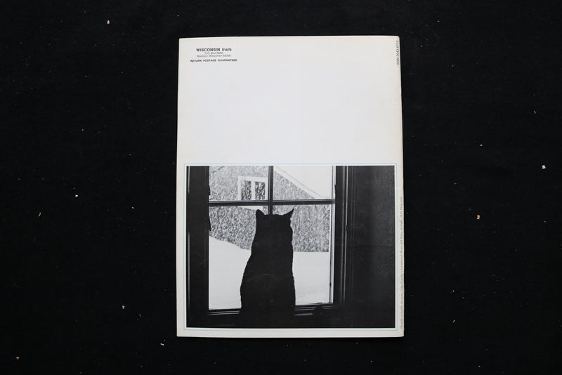 1977 WINTER WISCONSIN TRAILS MAGAZINE - MANITOWISH RIVER COVER - E 9878
