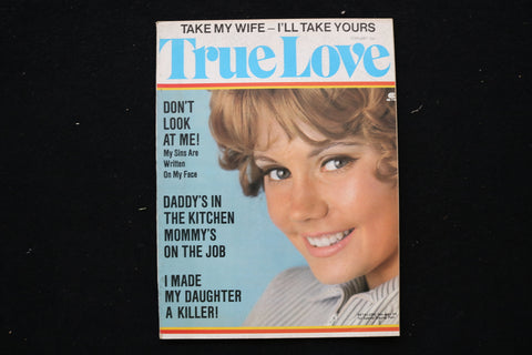 1974 FEBRUARY TRUE LOVE MAGAZINE - A BEAUTIFUL MODEL COVER - E 24511