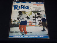 1963 APRIL THE RING MAGAZINE - SONNY LISTON BOXING COVER - E 3409