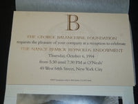 1994 GEORGE BALANCHURE FOUNDATION NEWS - NANCY REMNICK REYNOLDS - J 5459