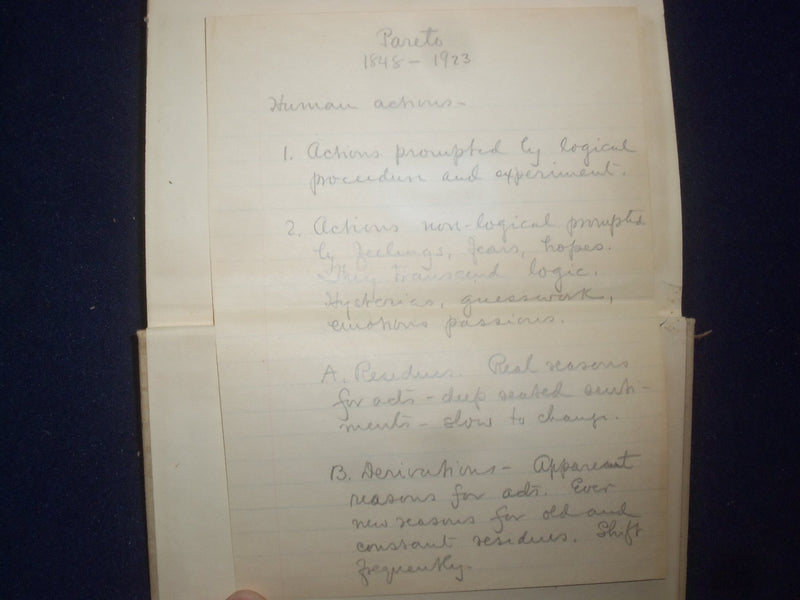 1934 INTRODUCTION TO PARETO HARDCOVER BOOK-HOMANS & CURTIS-1ST EDITION - KD 9202