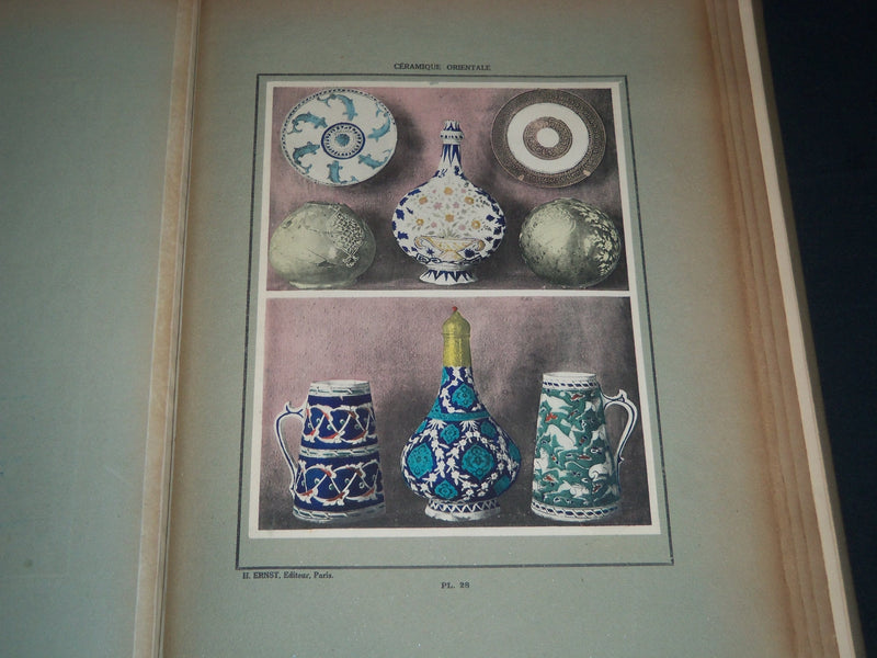 1920'S CERAMIQUE ORIENTALE FRENCH VOLUME - GREAT PLATES - Z 95