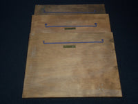1963-1965 WAYNE STATE UNIVERSITY TAU KAPPA EPSILON MOUNTED PHOTOS LOT OF 3- #215