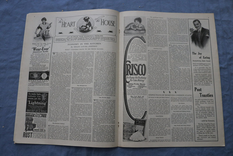 1914 JULY WOMAN'S WORLD MAGAZINE - ILLUSTRATIONS/STORIES/ADS - SP 4783K