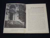 1934-1935 MINNEAPOLIS SCHOOL OF ART - ART TRAINING SOFTCOVER BOOK - J 8040
