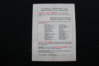 1952 MAY MODEL & HOBBY INDUSTRY MAGAZINE - COMET COVER - SP 4185V
