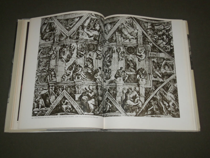 1986 MICHELANGELO COMPLETE EDITION BOOK BY LUDWIG GOLDSCHEIDER - I 1356