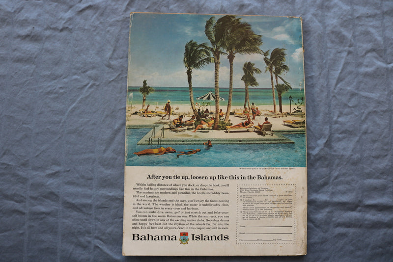 1965 DECEMBER YACHTING MAGAZINE - CRUISING AND RACING COVER - E 9480