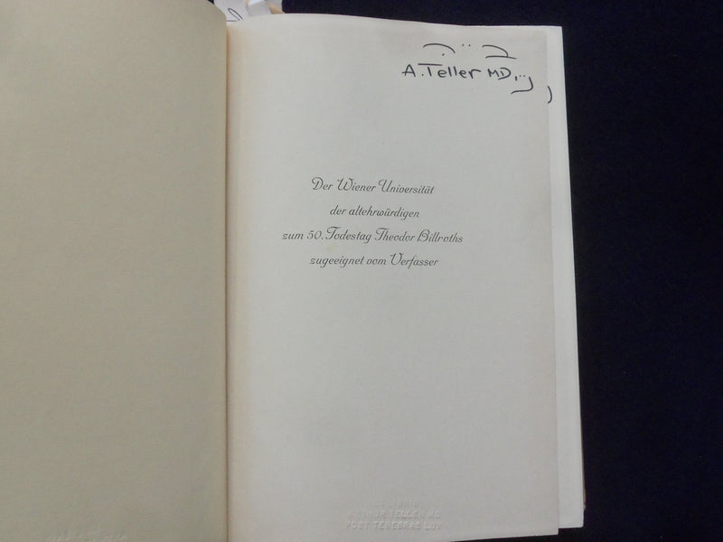 1944 DAS MEDIZINISCHE WIEN HARDCOVER BOOK- LEOPOLD SCHONBAUER - GERMAN - KD 9006