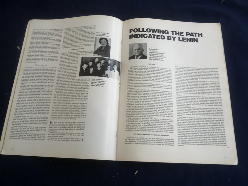 1983 SOVIET LIFE MAGAZINE - GREAT COVER, PHOTOS & STORIES - ST 1240K