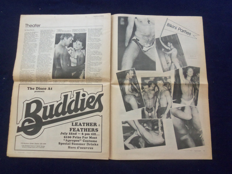 1979 AUGUST 1 ESPLANADE NEWSPAPER - MIKE FROM PROVIDENCE - NP 6820