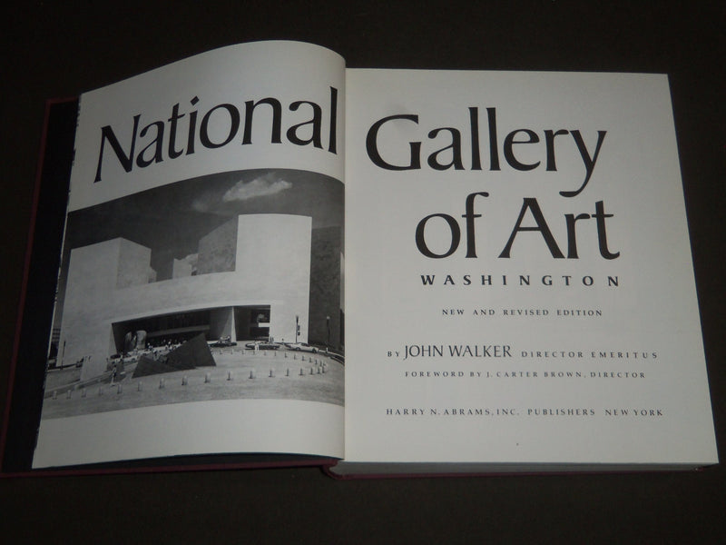 1984 NATIONAL GALLERY OF ART WASHINGTON BOOK BY JOHN WALKER - REVISED - I 546