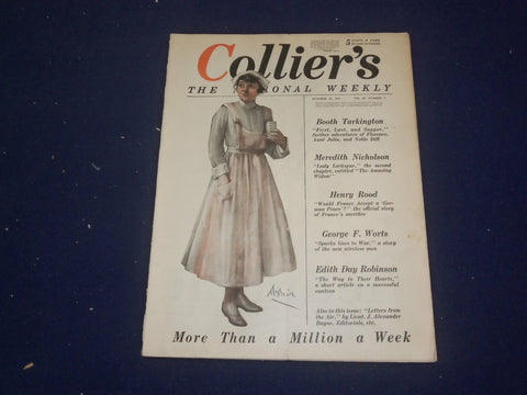 1918 OCTOBER 26 COLLIER'S MAGAZINE - NEYSA MCMEIN ILLUSTRATED COVER - ST 6788