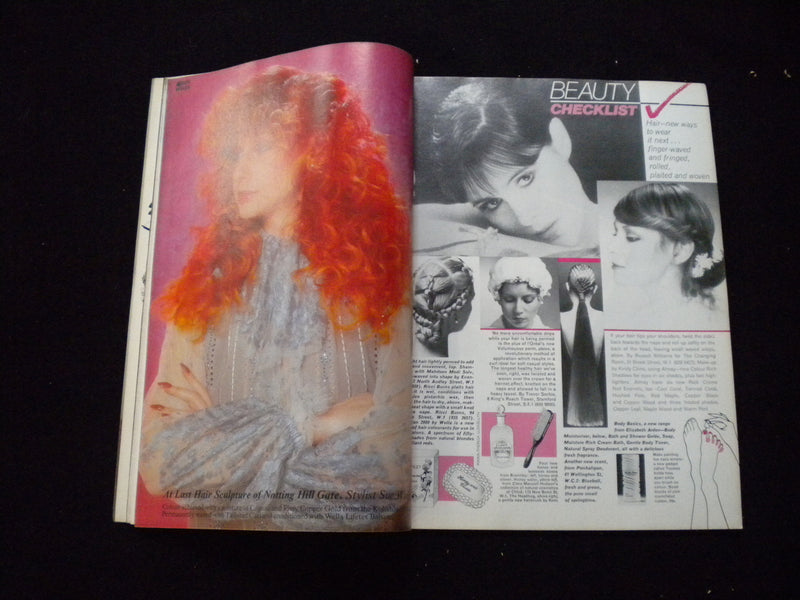 1978 AUGUST VOGUE MAGAZINE - BRITISH EDITION - SHAUN CASEY COVER - SP 1533H