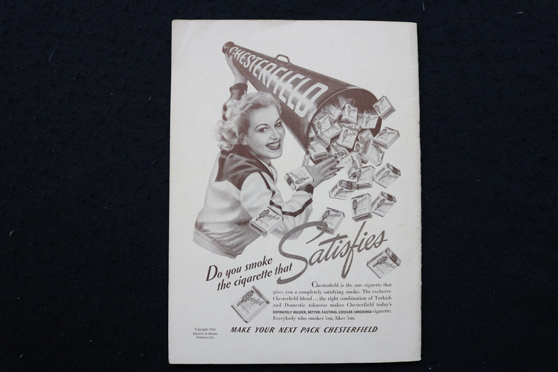 1940 HOLD ON TO YOUR HATS PROGRAM - THE PLAYBILL - AL JOLSON - K 3045
