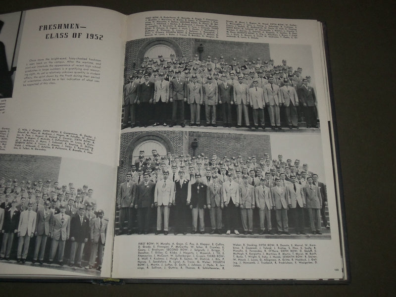 1949 THE BELLE AIR UNIVERSITY OF VILLANOVA YEARBOOK - GREAT PHOTOS - YB 1291