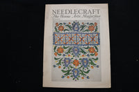 1933 JANUARY NEEDLECRAFT MAGAZINE - NEEDLEWORK COVER - E 9934