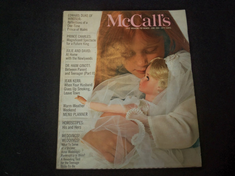 1969 JUNE MCCALL'S MAGAZINE - NICE COVER, STORIES & ADS - ST 6333