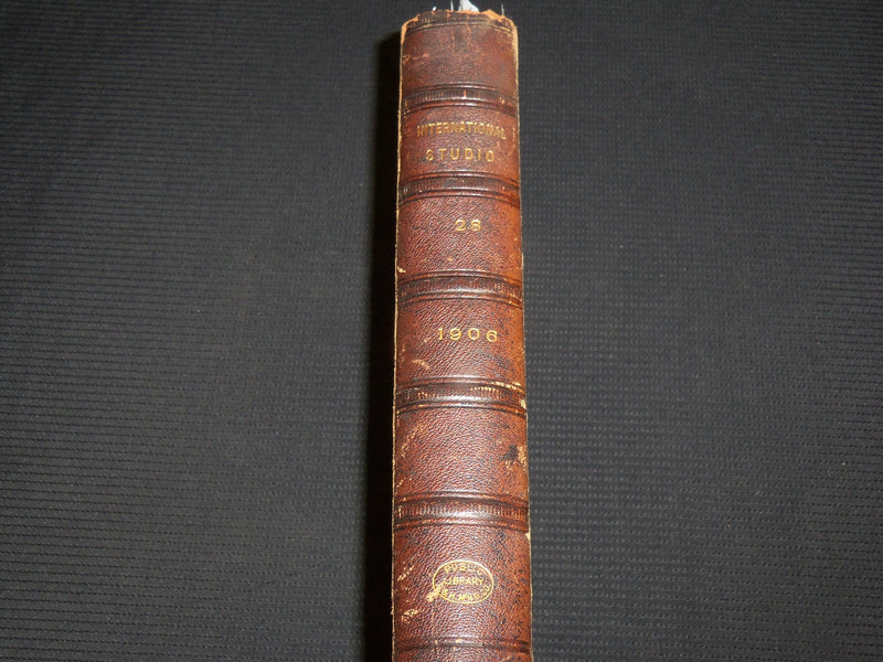 1906 MARCH-JUNE THE INTERNATIONAL STUDIO MAGAZINE BOUND VOLUME - KD 7501