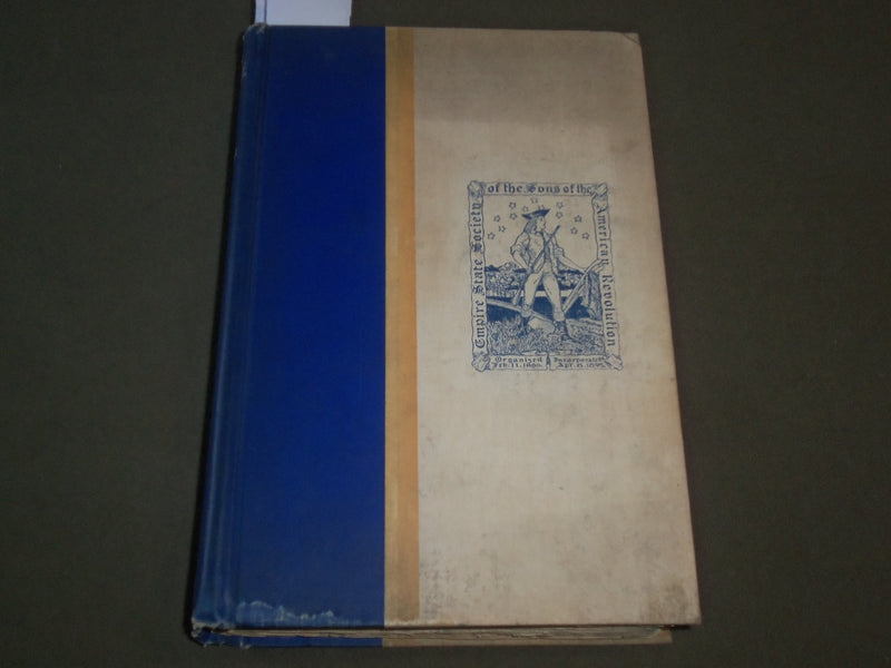 1899 EMPIRE STATE SOCIETY S. A. R. REGISTER - MEMBERES & ANCESTOR - KD 4596